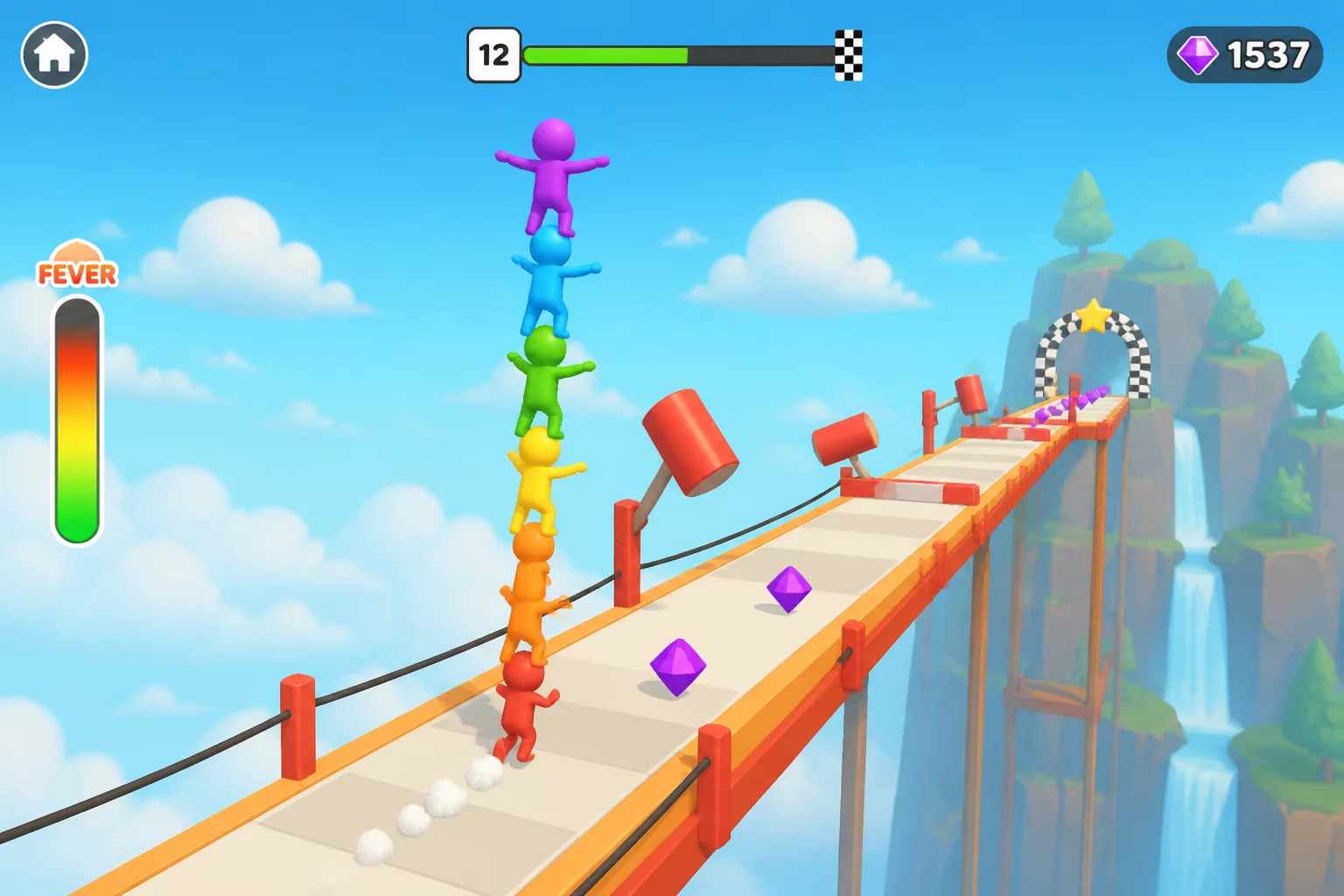 Crowd Stack Race 3D Run