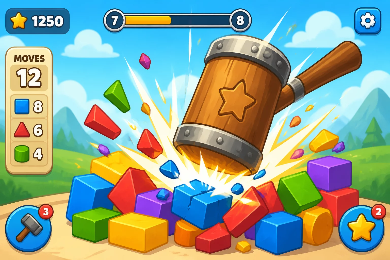 Hammer Hit Smash