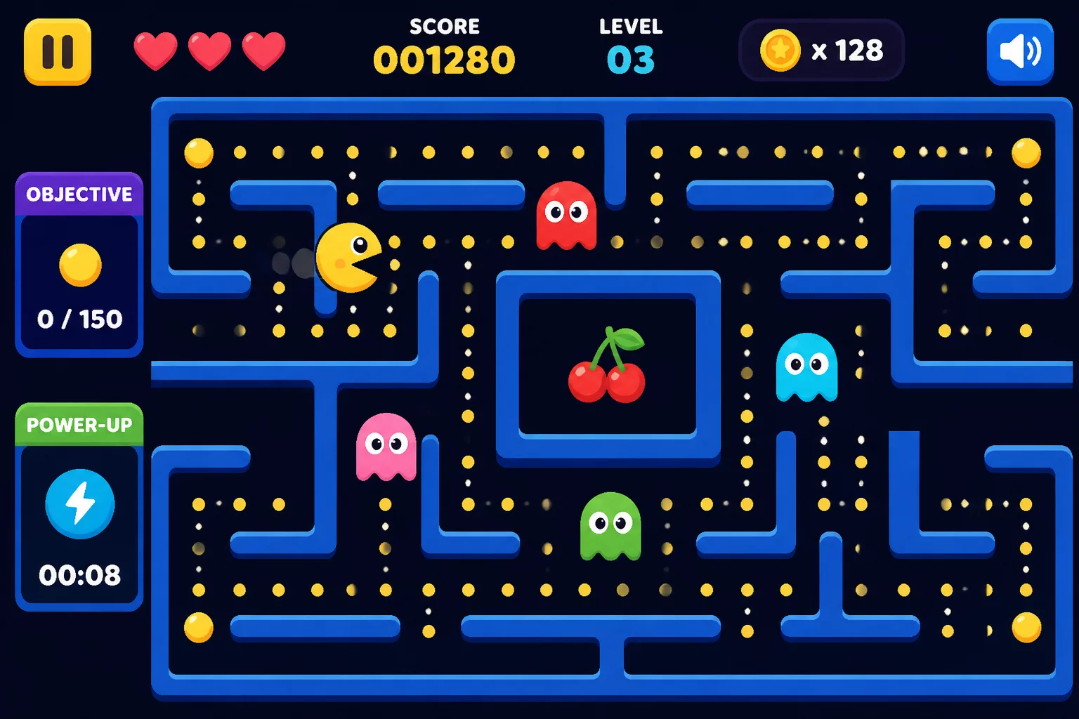 Pac-Cabin Maze Tournament