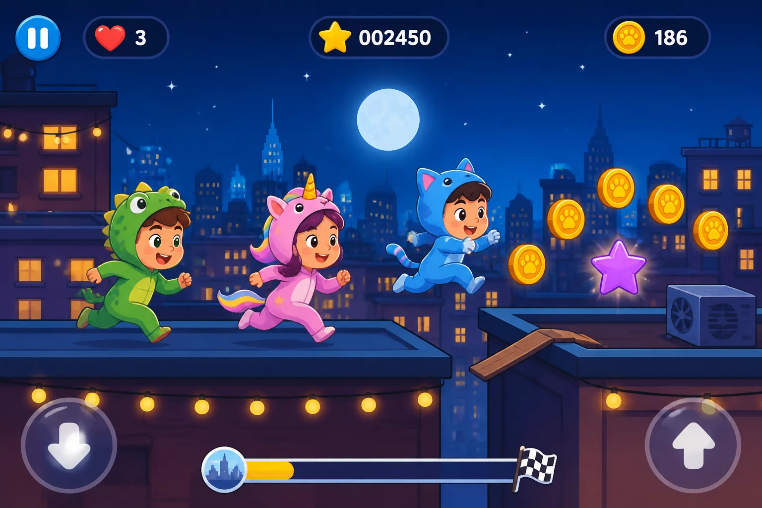 PJ Masks: Starlight Sprint Dash
