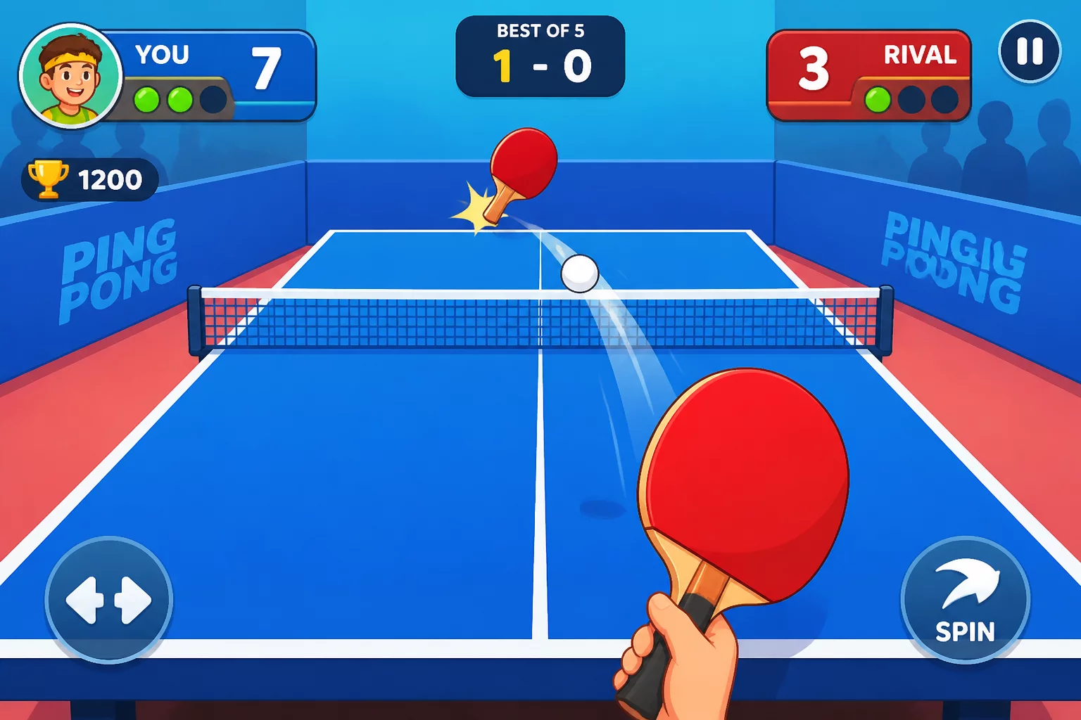 Table Tennis Pro Match